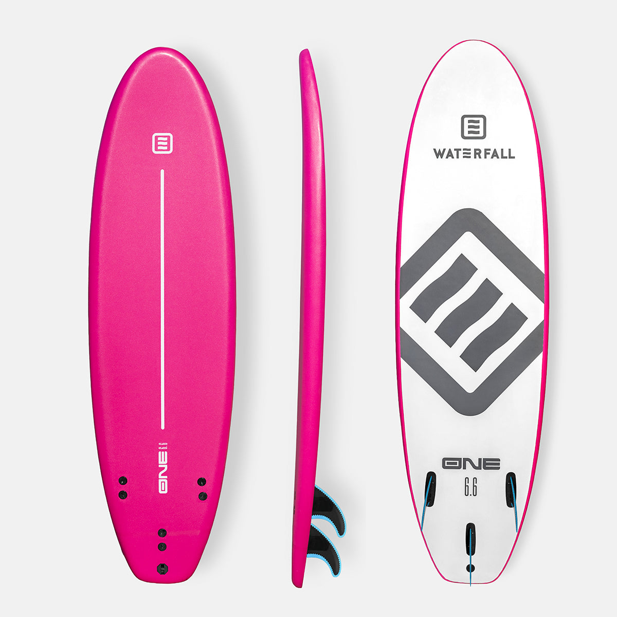 Surfboard Waterfall One 6’6 Rubi