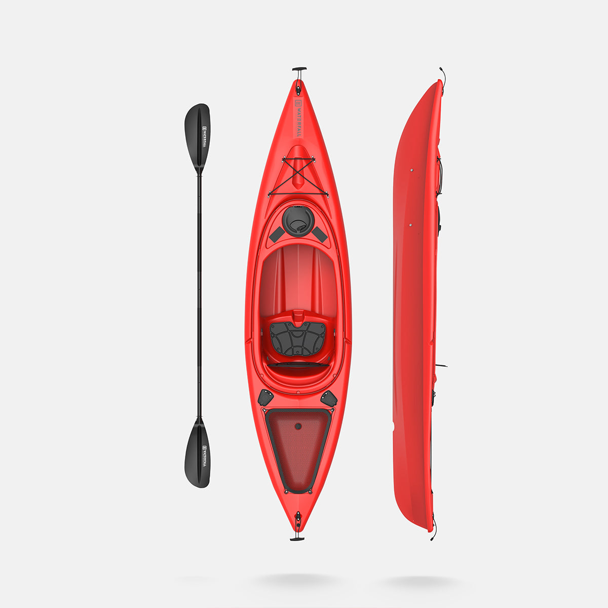 Waterfall Kayak Sit-In Single Red
