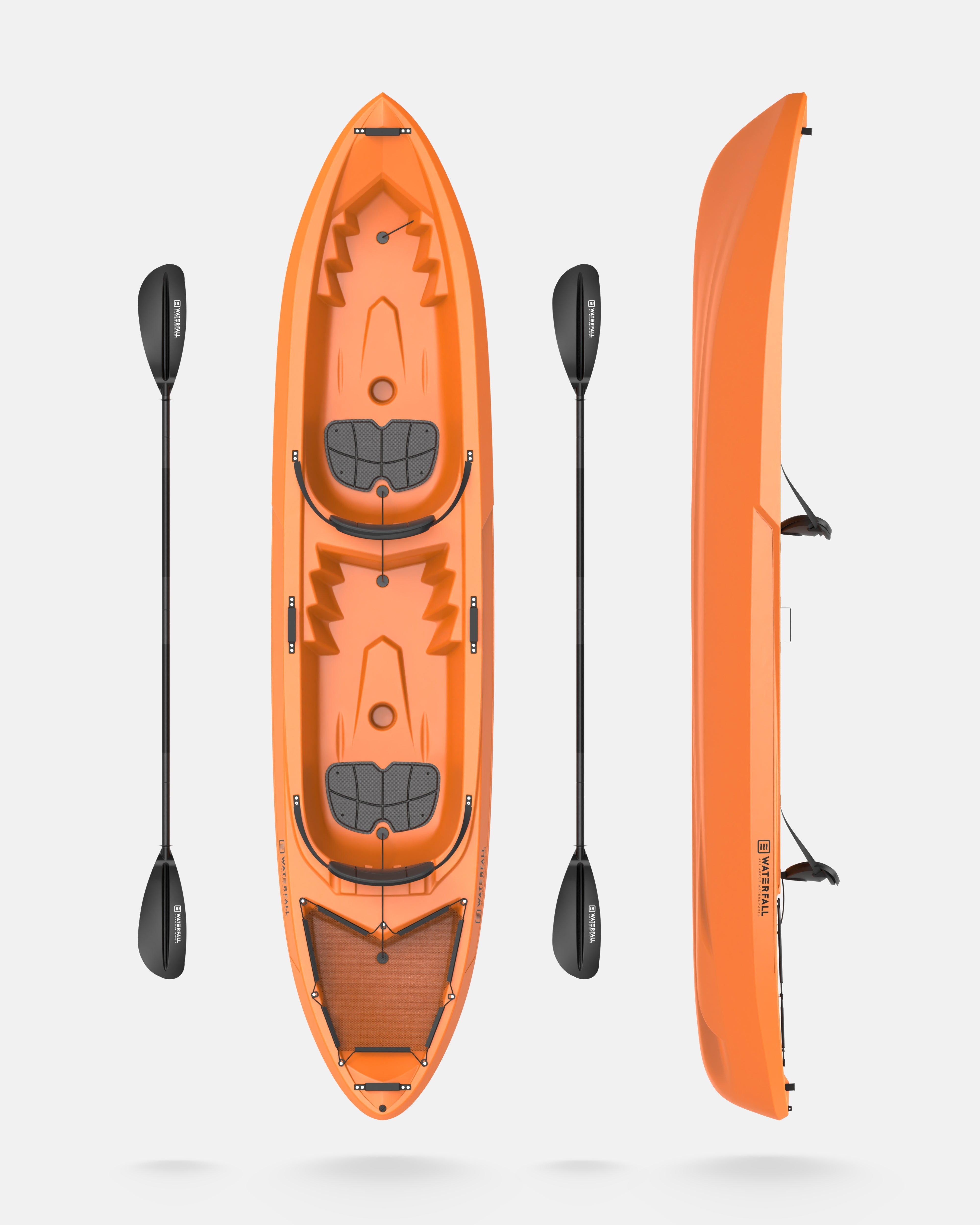 Waterfall Kayak Sit-on-Top Double Orange