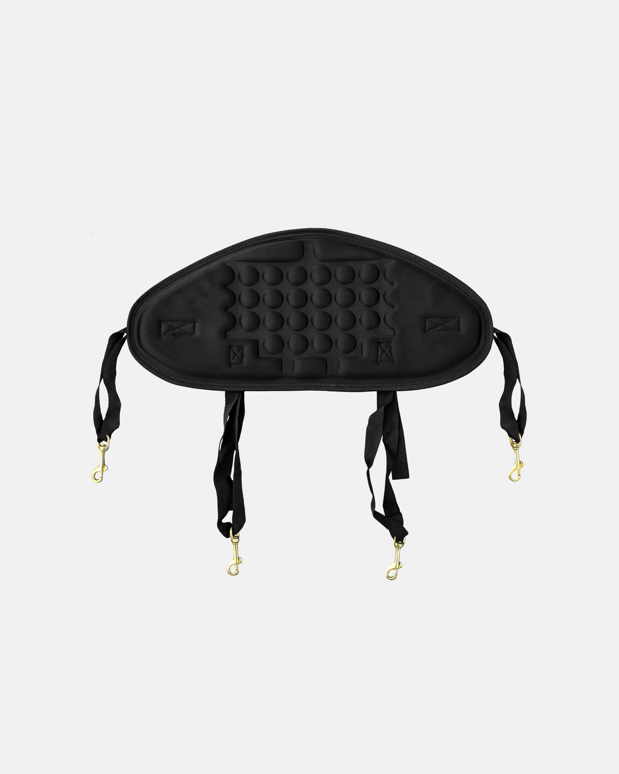 Black paddleboard storage bag with straps