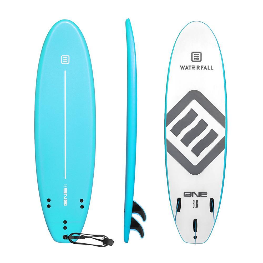 Surfboard Waterfall One 6’6 Blue