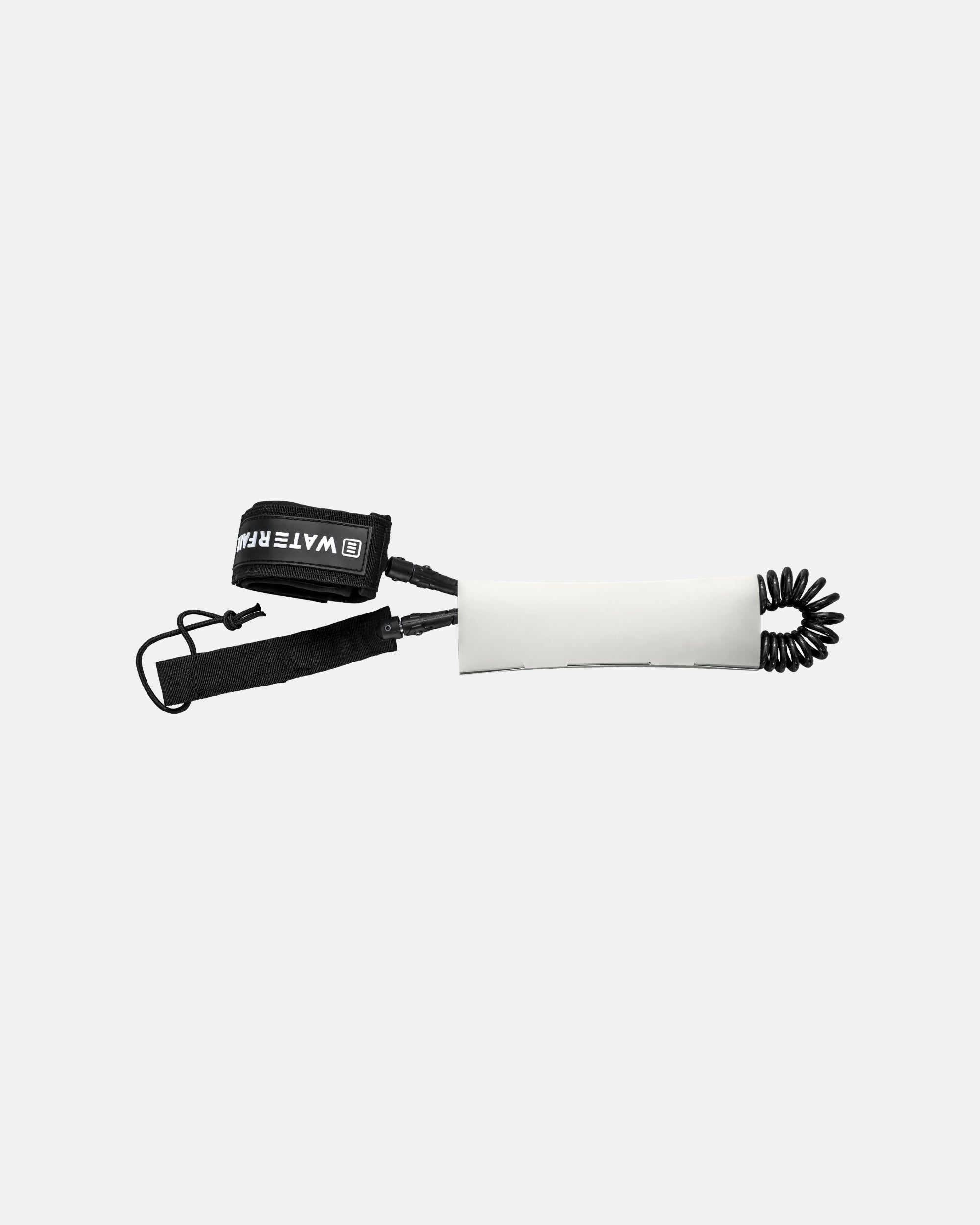 Inflatable SUP repair kit with rolled patch and attached hose tool