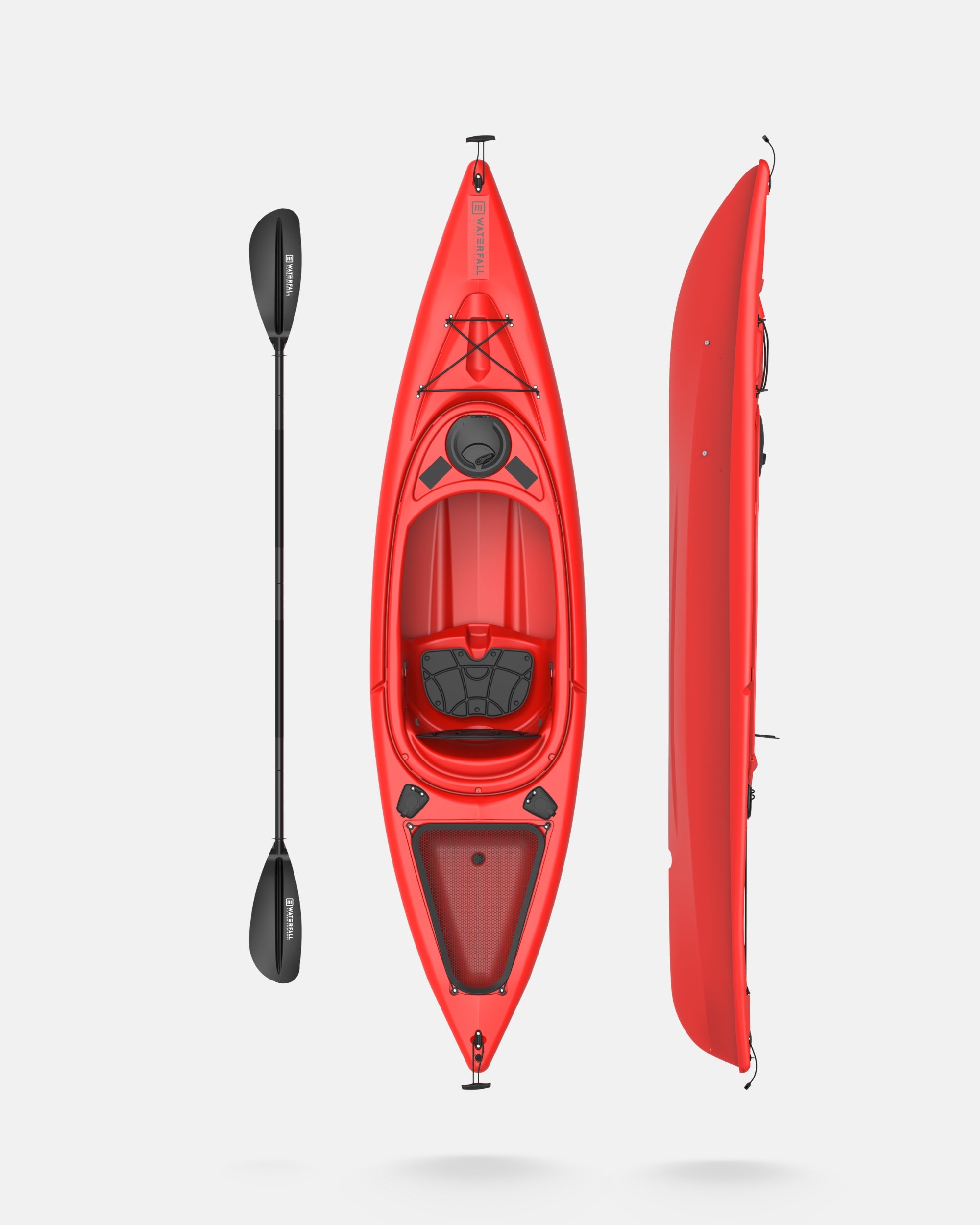 Waterfall Kayak Sit-In Single Red