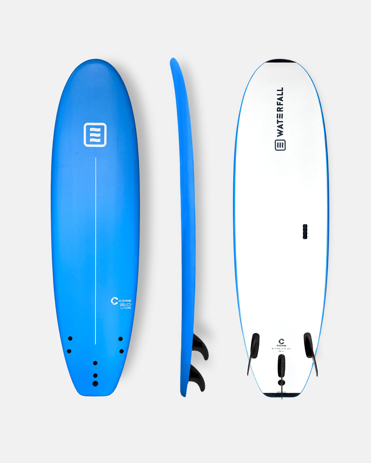 Surfboard Core 8" Wide Blue